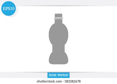 Bottle icon vector illustration.