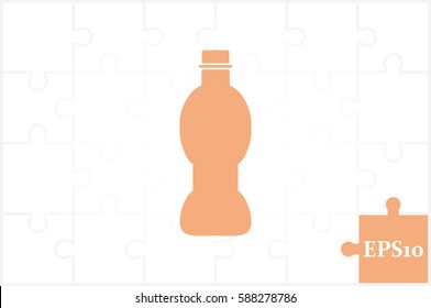 Bottle icon vector illustration