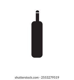 Projeto de ilustração vetorial de ícone de garrafa