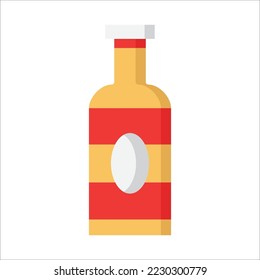 Bottle icon. Vector illustration - Eps 10