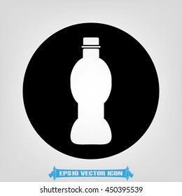 Bottle icon vector illustration EPS 10.
