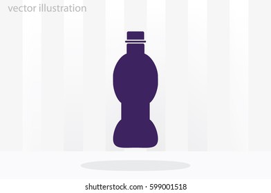 Bottle icon vector illustration EPS 10.