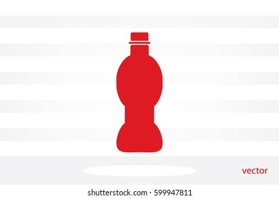 Bottle icon vector illustration EPS 10.