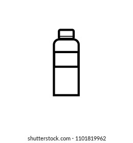Bottle icon Vector illustration, EPS10.
