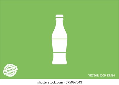 bottle icon vector illustration eps10