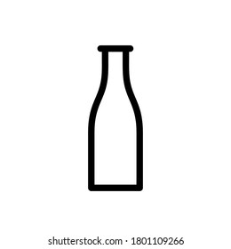 icono de botella vectorial. Eps. 10.