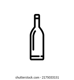 bottle icon vector illustration logo template for many purpose. Isolated on white background.
