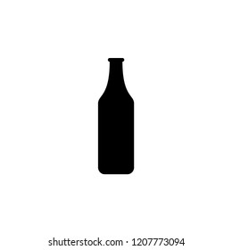 bottle icon. bottle vector illustration on white background for web and apps.