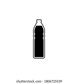 Bottle icon vector illustration. Premium quality flat icon in trendy style.