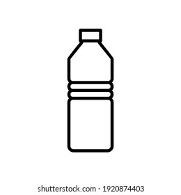 bottle icon vector illustration, bottle vector sign