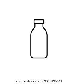 bottle icon vector illustration, bottle vector sign