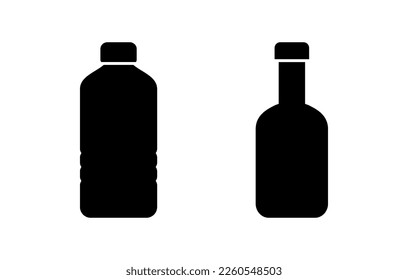 Bottle icon vector illustration. bottle sign and symbol