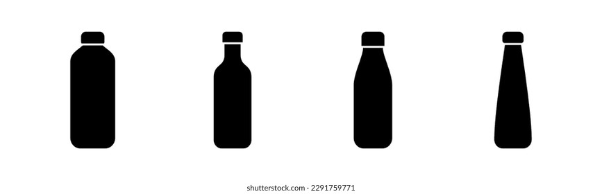 Bottle icon vector illustration. bottle sign and symbol