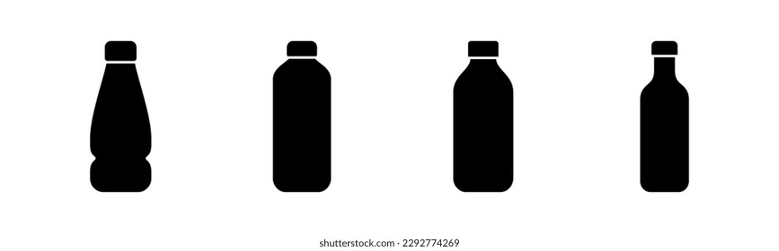 Bottle icon vector illustration. bottle sign and symbol