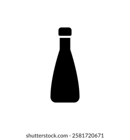 Bottle icon vector illustration. bottle sign and symbol