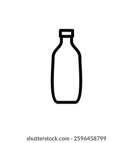 Bottle icon vector illustration. bottle sign and symbol