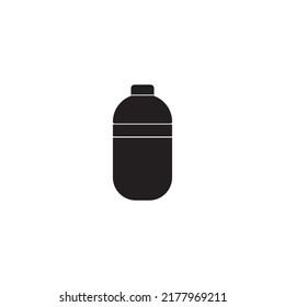 icono de la botella. diseño de símbolos de ilustración vectorial.