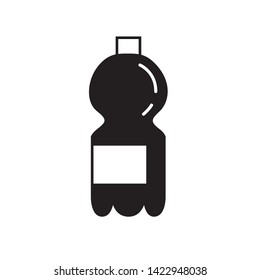 Bottle Icon Vector Illustration Template