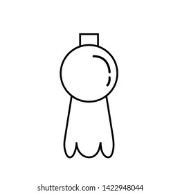 Bottle Icon Vector Illustration Template