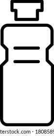 Vektorgrafik-Vektorgrafik-Vorlage für Flaschen