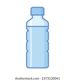 Bottle icon vector on trendy style for design and print.