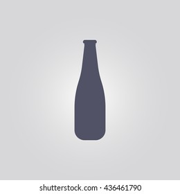 bottle icon. vector. sign