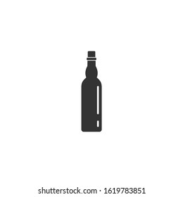 bottle Icon vector sign isolated for graphic and web design. bottle symbol template color editable on white background.