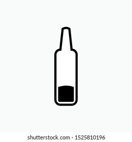 Bottle Icon - Vector, Sign and Symbol for Design, Presentation, Website or Apps Elements. 