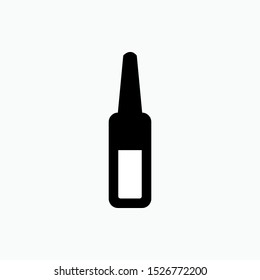 Bottle Icon - Vector, Sign and Symbol for Design, Presentation, Website or Apps Elements. 