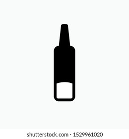 Bottle Icon - Vector, Sign and Symbol for Design, Presentation, Website or Apps Elements. 