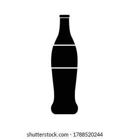 símbolo del vector del icono del frasco