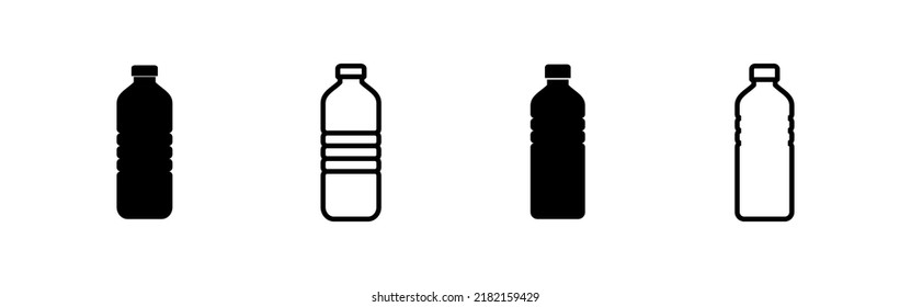 Bottle icon vector. bottle sign and symbol