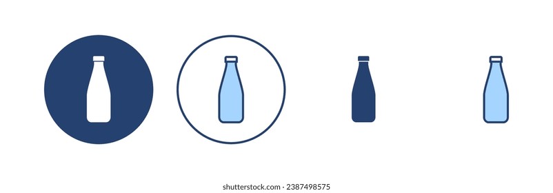 Bottle icon vector. bottle sign and symbol