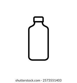 Bottle icon vector. bottle sign and symbol