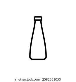 Bottle icon vector. bottle sign and symbol