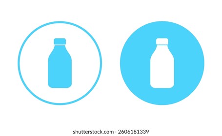 Bottle icon vector. bottle sign and symbol