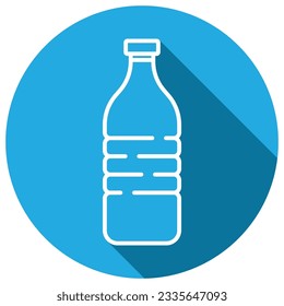 bottle icon vector template illustration logo design