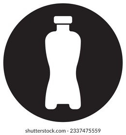 bottle icon vector template illustration logo design
