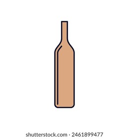 Bottle Icon Vector Template Illustration Design