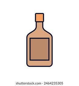 Bottle Icon Vector Template Illustration Design
