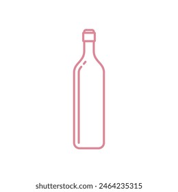 Bottle Icon Vector Template Illustration Design