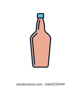 Bottle Icon Vector Template Illustration Design