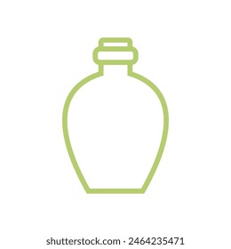 Bottle Icon Vector Template Illustration Design