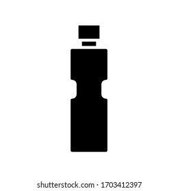 Bottle icon vector in trendy
