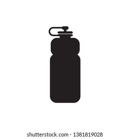 bottle icon vector trendy flat design 