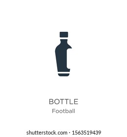 Bottle icon vector. Trendy flat bottle icon from football collection isolated on white background. Vector illustration can be used for web and mobile graphic design, logo, eps10