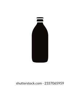 Bottle icon vector. Bottle for water illustration sign. Bottle of alcohol symbol or logo.