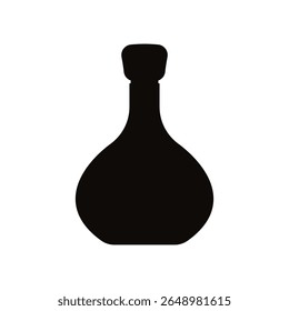 Bottle icon vector. Bottle for water illustration sign. Bottle of alcohol symbol or logo.