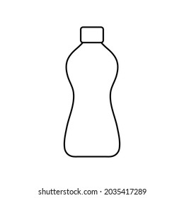 bottle icon - vector bottle of water sign