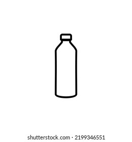 Bottle icon vector for web and mobile app. bottle sign and symbol